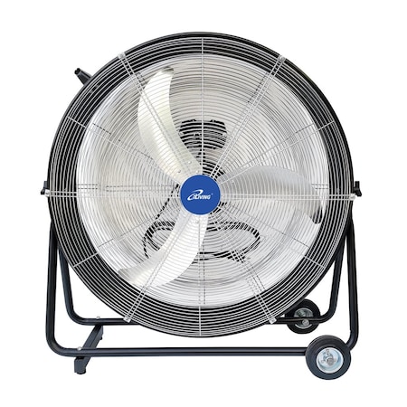 Iliving High Velocity Air Circulator Drum Fan, 30 in Blade Dia, 115V, 8,300 cfm ILG8MF30-83
